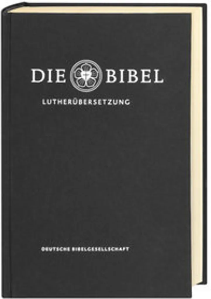 Bible de Luther révision 2017 livre religieux en allemand standard noir