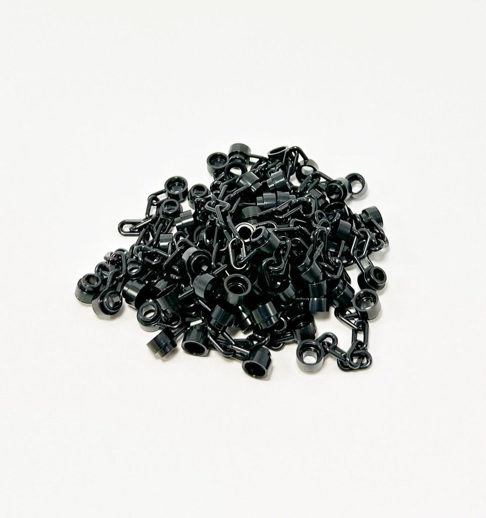 LEGO Ketten 5 Glieder Schwarz - 92338 NEU! Menge 250x