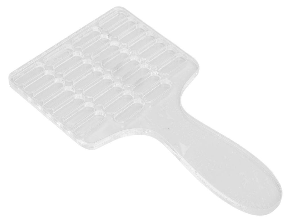 Zähltablett für 30 Kapseln mit Griff, kraftsparender Tablettenhalter für Vitamine
