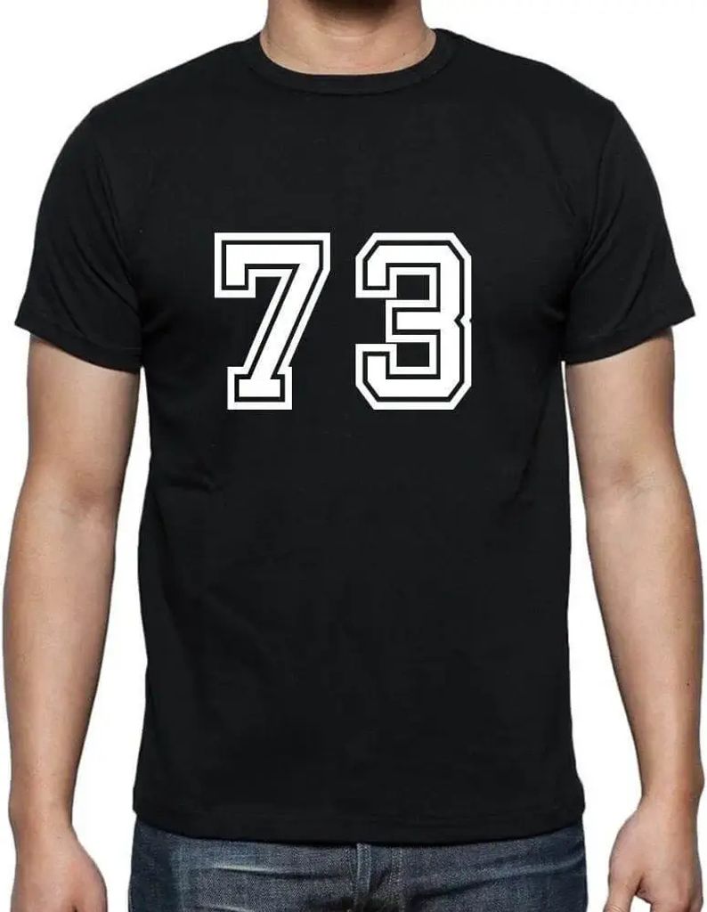 Herren Grafik T-Shirt Sammlung-Nummern 73 – collection-numbers 73 – Geschenk 73. Geburtstag Jahrestag 73 Jahre Jubiläum 73 Jährige Mann Jahrg...
