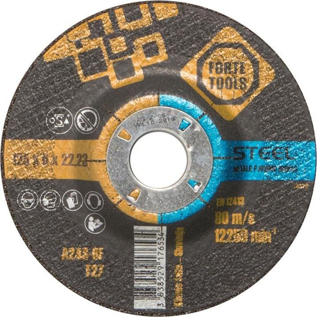 Schleifscheibe 125X6,5X22,23 Mmforte Tool