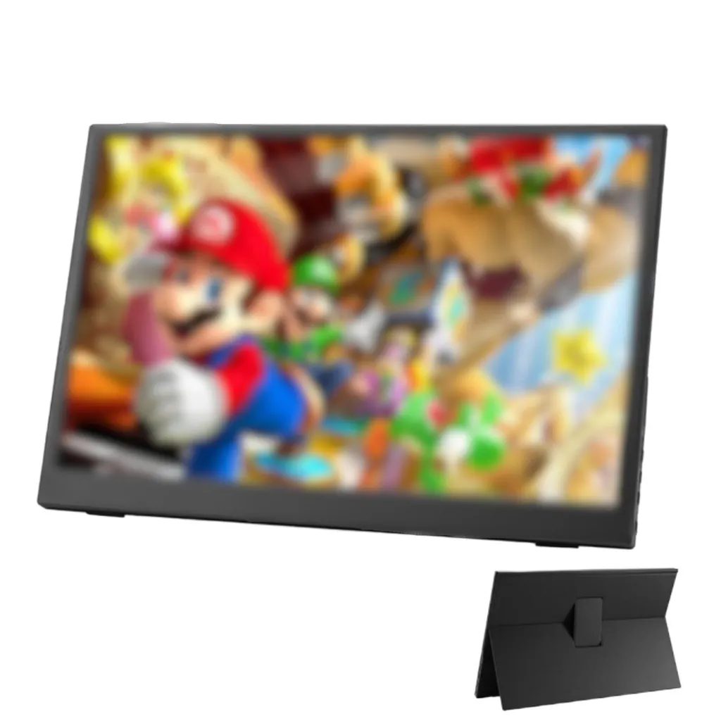 Moniteur portable tactile 15.6'' ZELURXX Full HD IPS 3ms HDR Noir