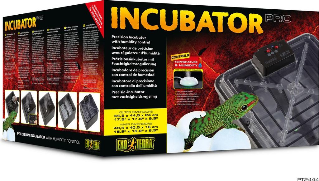 Incubatrice Exo Terra con regolatore di umidità Immagine del prodotto 