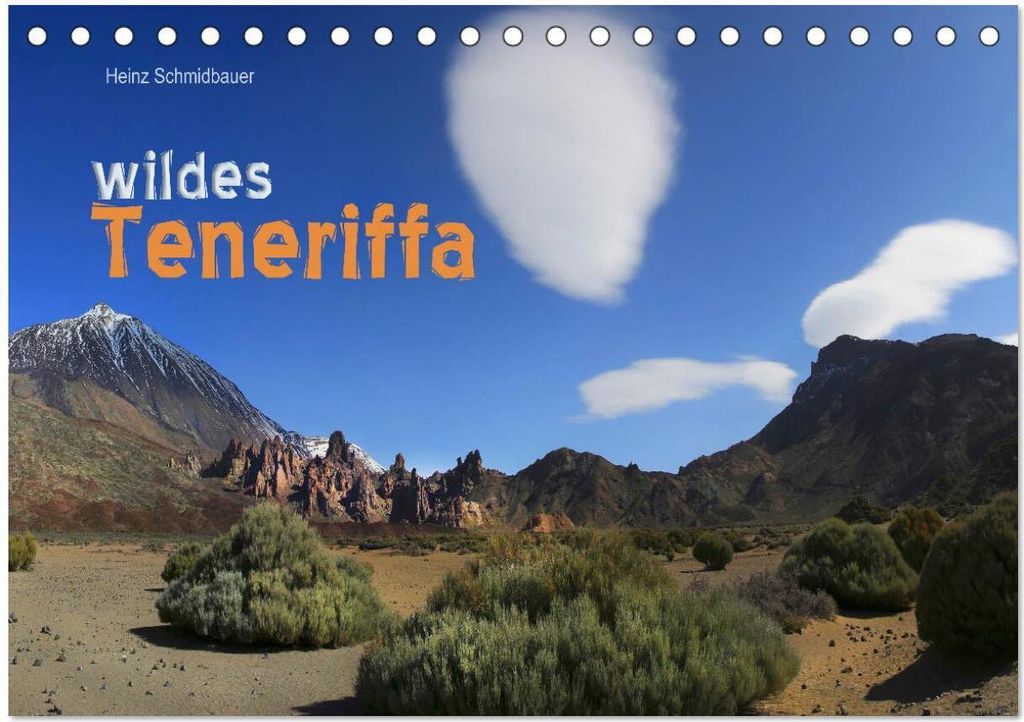 wildes Teneriffa (Tischkalender 2026 DIN A5 quer), CALVENDO Produktbild 