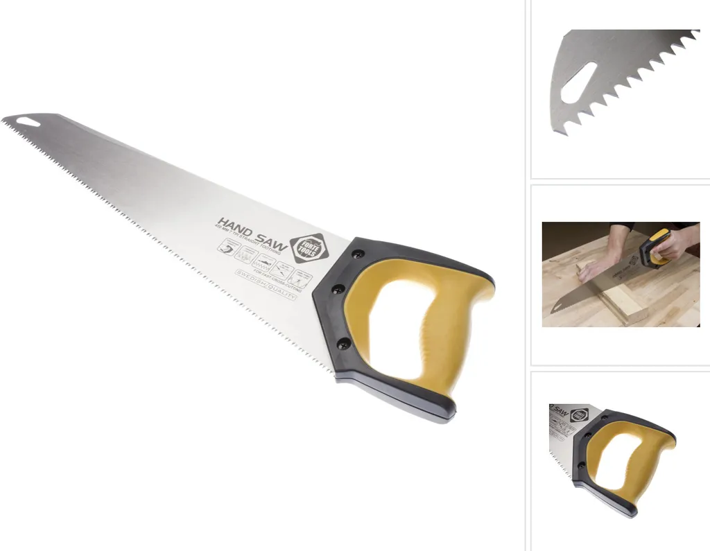Sega Premium FORTE Tools 450mm 7 TPI - Taglio Rapido Acciaio Sweden