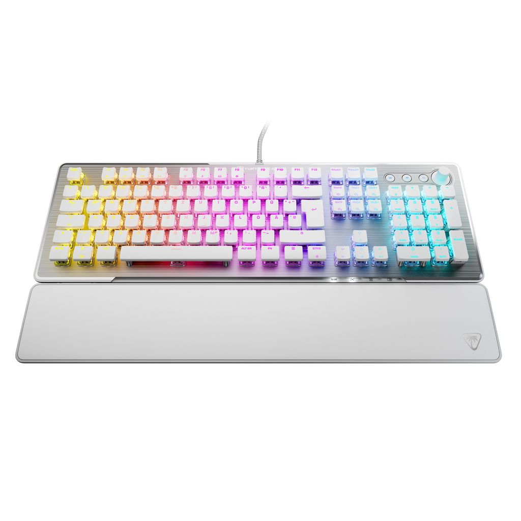 Turtle Beach Vulcan II Linear Gaming-Tastatur Weiß - Produktbild 