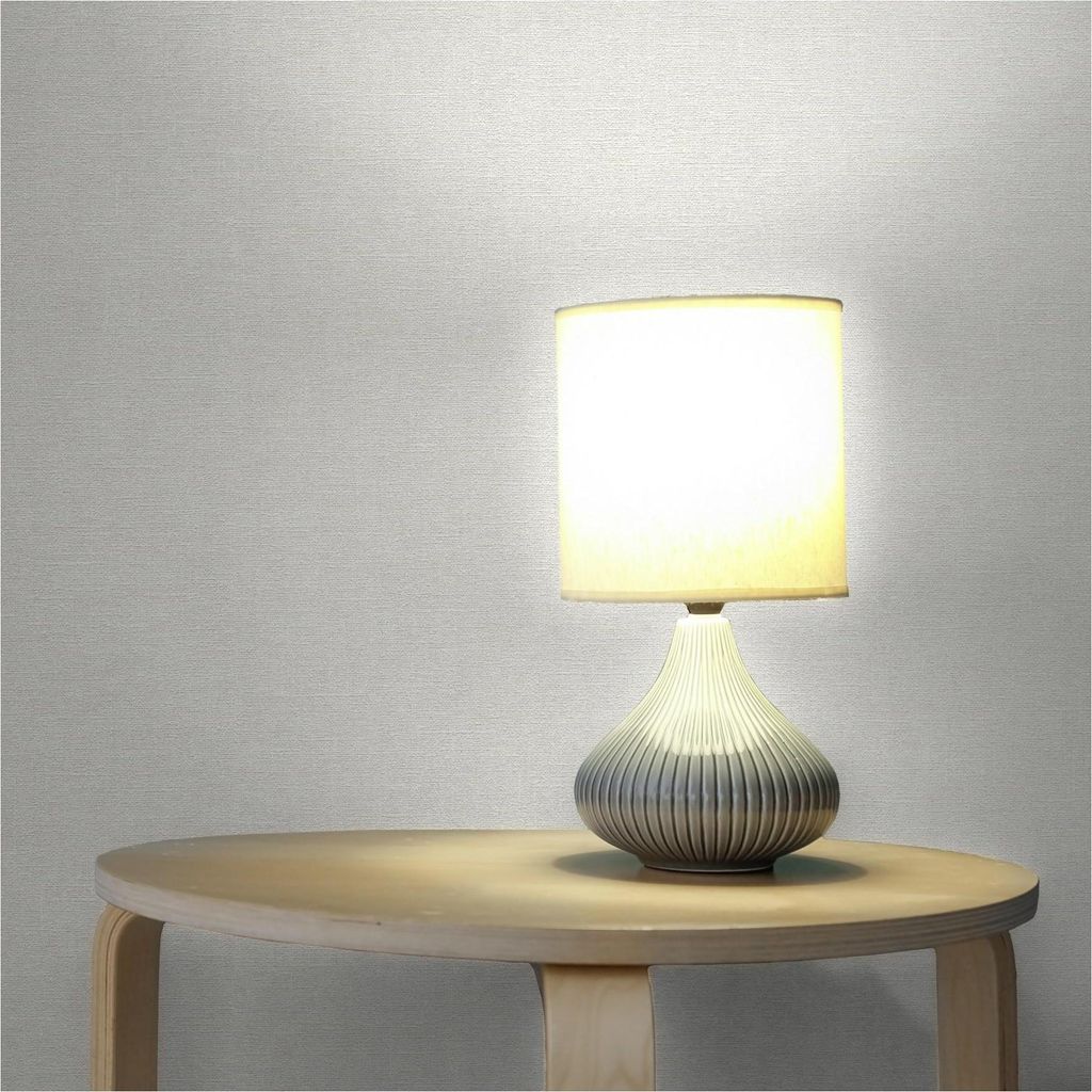 Tapete Einfarbig M1-No.11408 Vliestapete Textilstruktur Creme Wohnzimmer Schlafzimmer