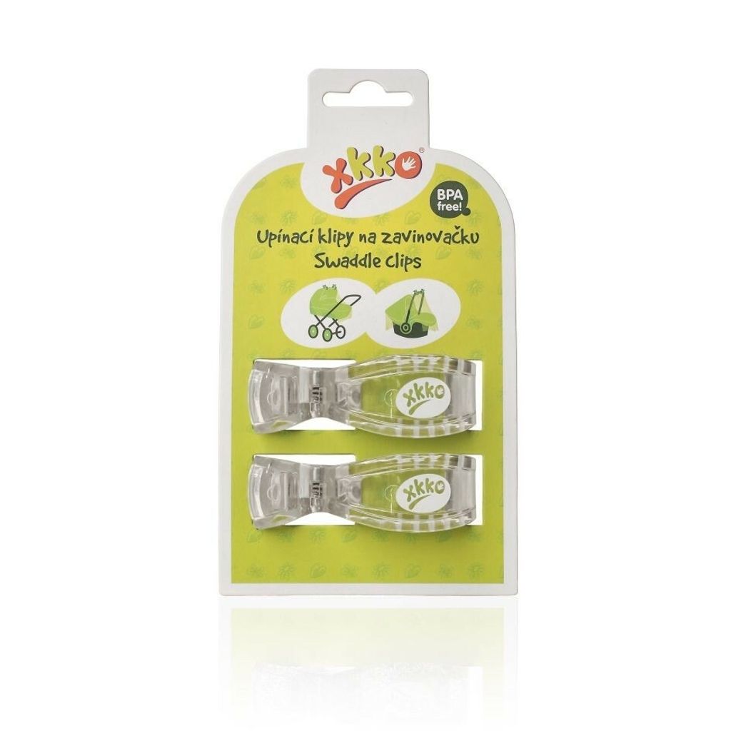XKKO Klipy na kočík 2ks - Clear Water Obrázok produktu 