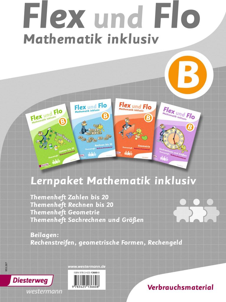 Flex und Flo - Mathematik inklusiv. Mathematik inklusiv Paket B