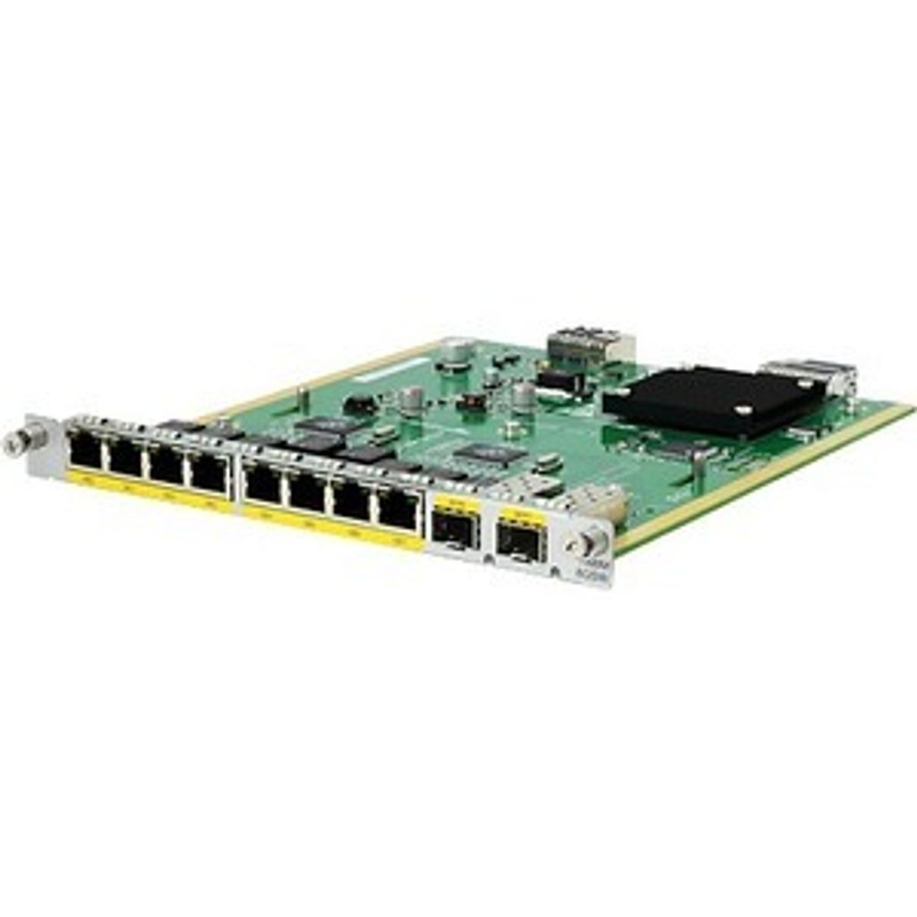 HPE Networking Comware MSR 8-port 10/100/1000BASE-T/2-port 1000BASE-X (Combo) Switch HMIM Module, Schnelles Ethernet, Gigabit Ethernet, 10,100,1000...