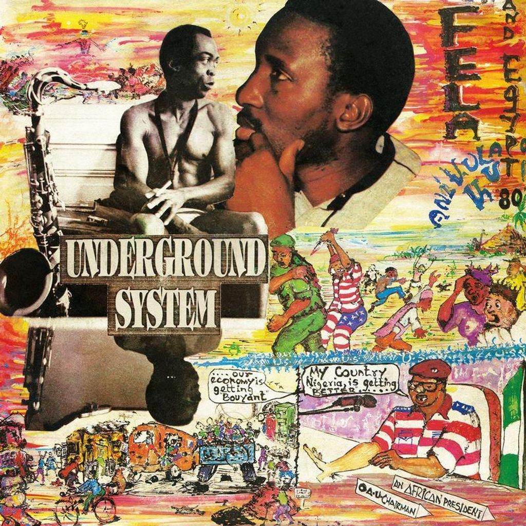 Fela Kuti: Underground System - Knitting Factory - (LP / U)