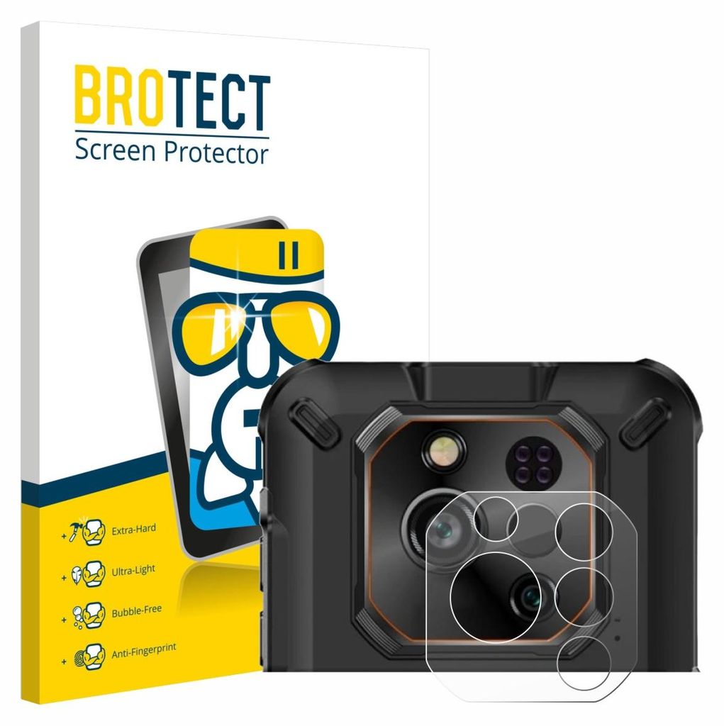 BROTECT Schutzglas für Ulefone RugOne Xever 7 Pro (NUR Kameraschutz) Schutzfolie Panzer Folie Glas Display Schutz klar