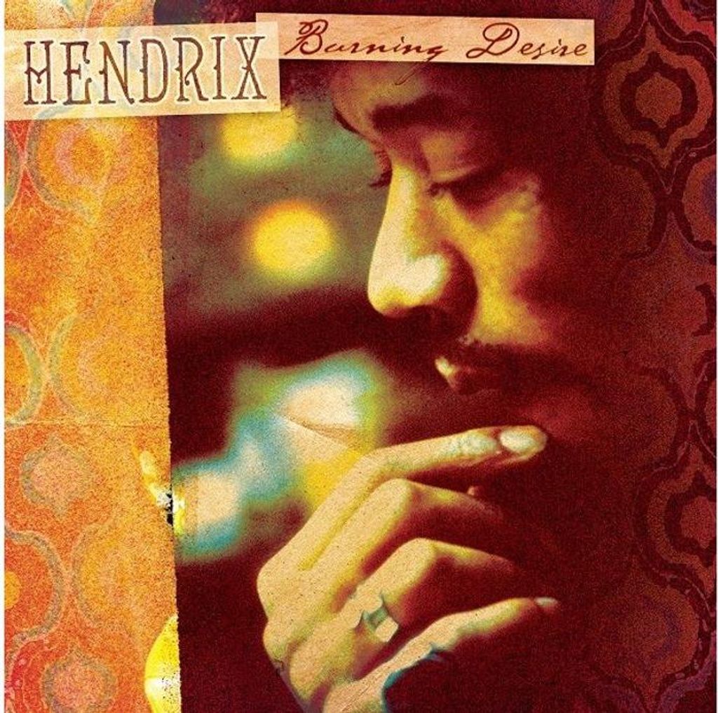 Jimi Hendrix (1942-1970): Jimi Hendrix (1942-1970) - Burning Desire (Limited Edition) (Translucent Orange & Red Vinyl) - jpc Schallplatten - (LP / B)