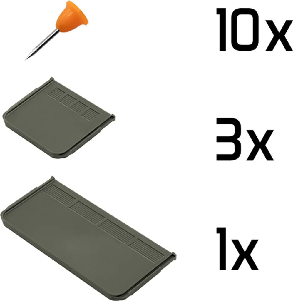 Delphin KlikBOX Mega Organizer Boîte de Rangement Matériel de Pêche