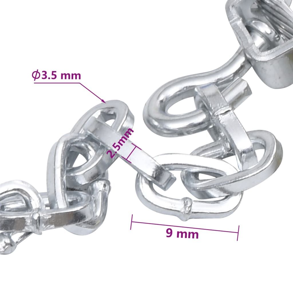 Produktbild von VidaXL 2X Schneekette Für Autoreifen 16mm SUV 4x4 Größe 450
