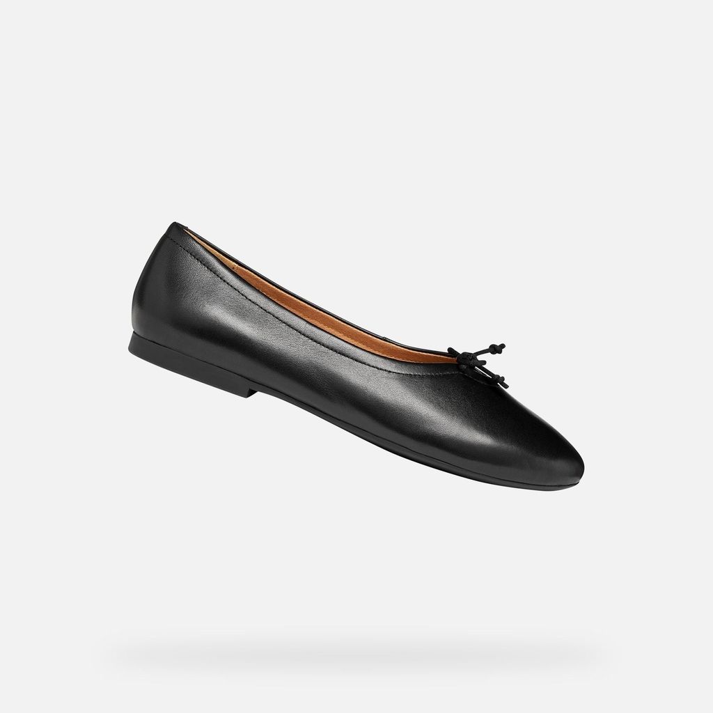 Geox Schwarze Ballerinen New Palmaria 40