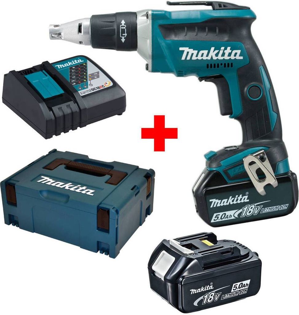 Makita DFS452RTJ Akku-Trockenbauschrauber Produktbild 9