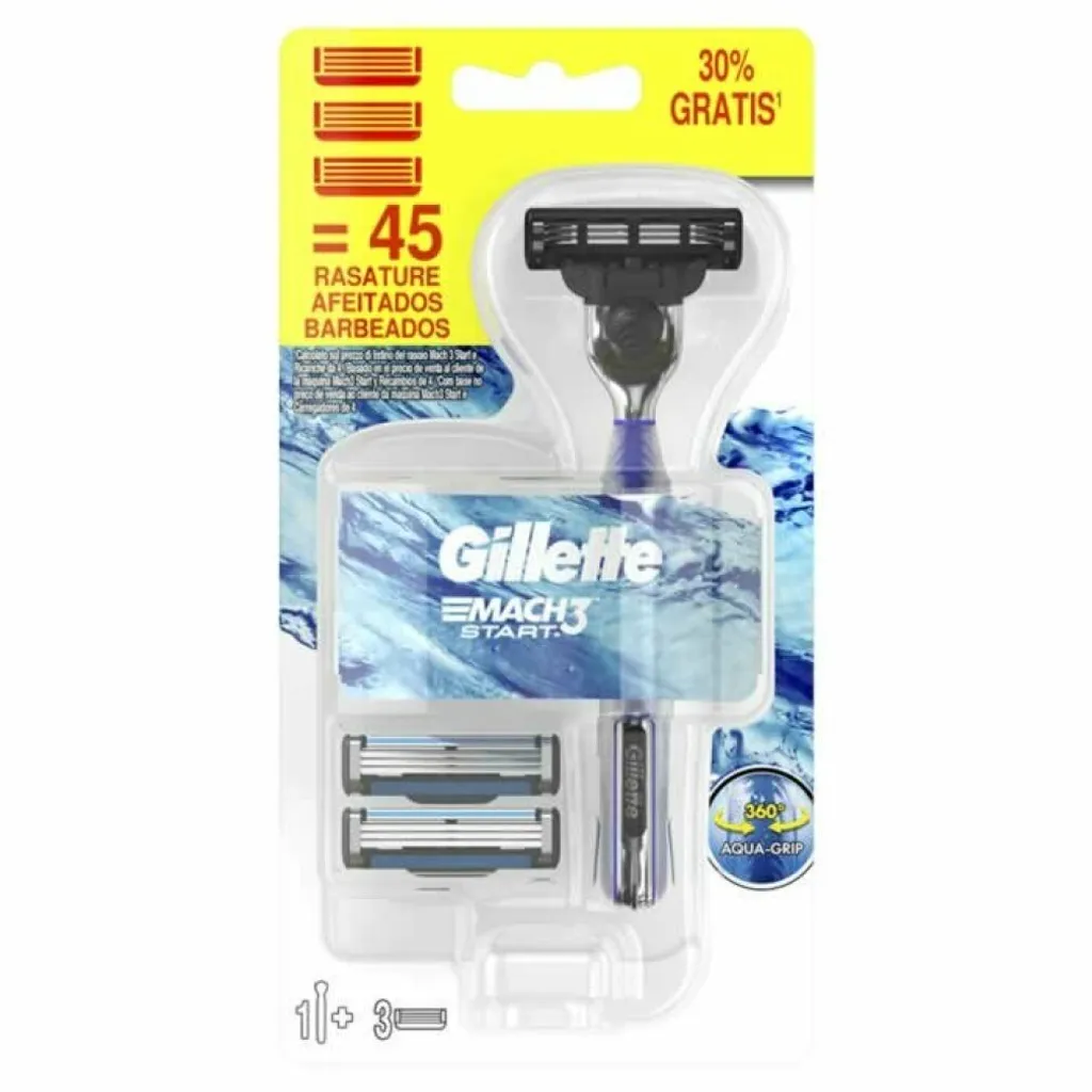 Offerta Gillette Mach3 Start: Rasoio + 2 Lamette | Qualità e Risparmio