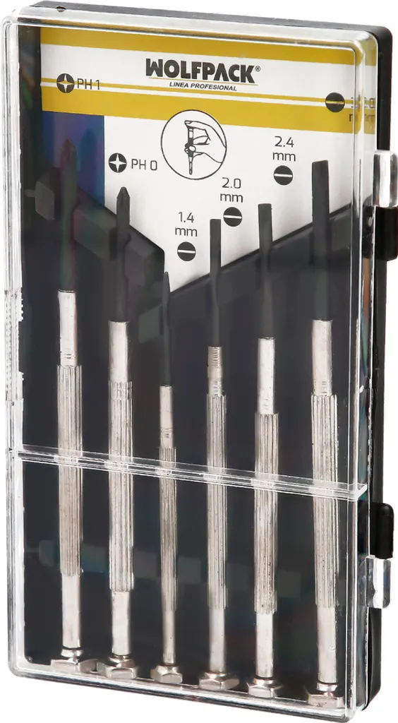 Kit Giraviti Precisione 6 Pezzi Magnetici per iPhone e PC Laptop