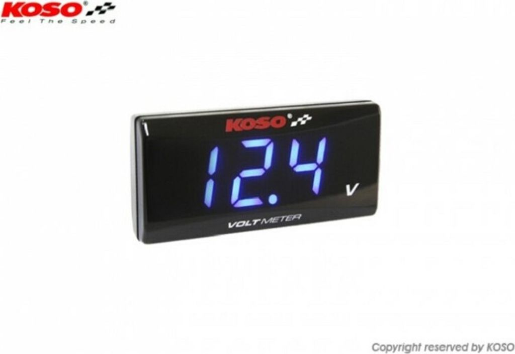 KOSO Voltmeter Super Slim Style