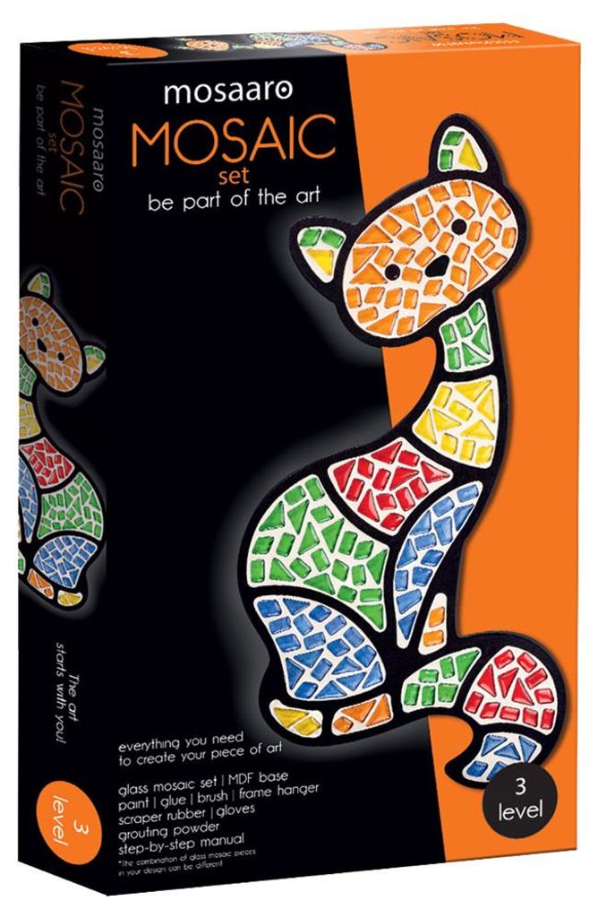 MA3002 Kreativset. Mosaikkatze