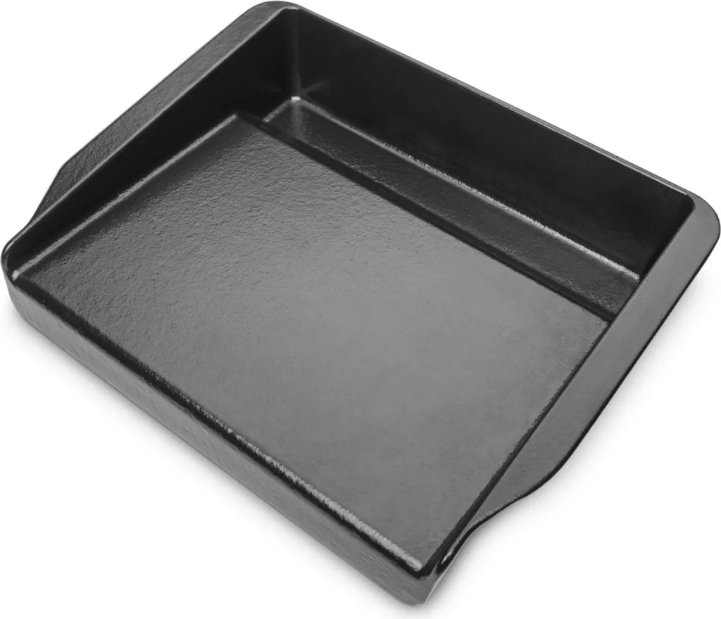 Plaque de cuisson Weber 6609 en fonte émaillée anti-adhésive Pulse