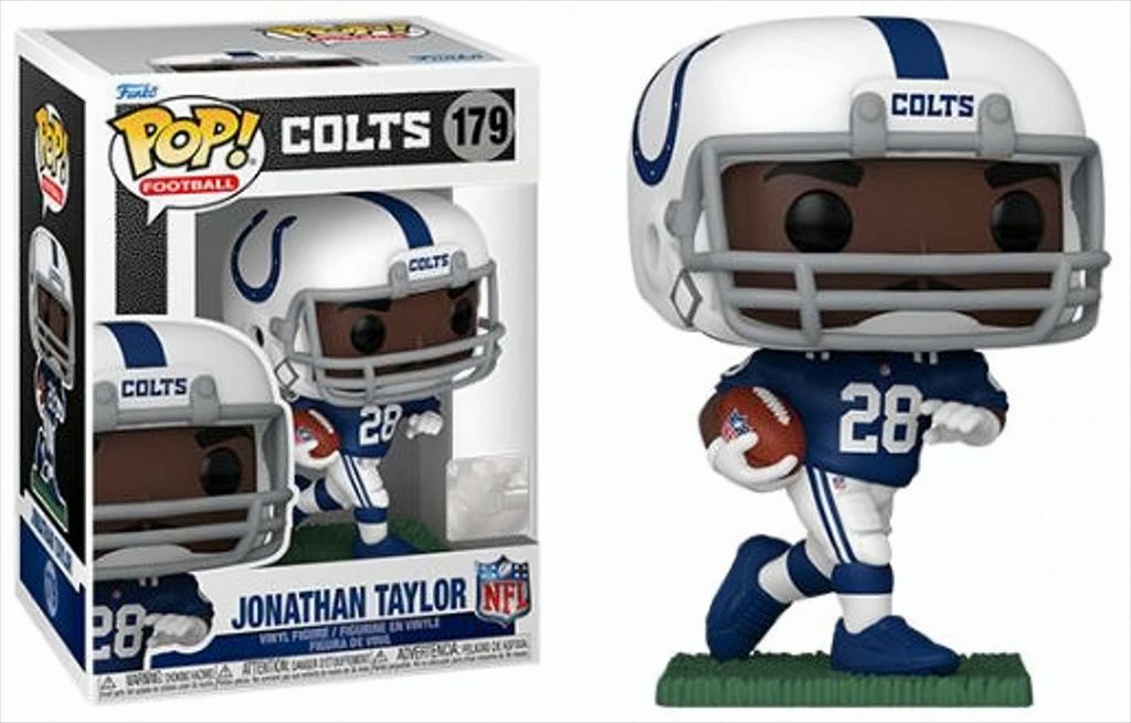Funko POP! Football NFL Colts Jonathan Taylor 179 Immagine del prodotto 