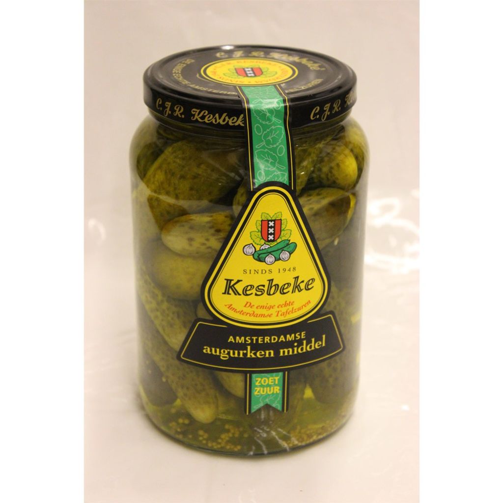 Kesbeke Amsterdamse Augurken Middel 1700ml Glas (Gewürzgurken)