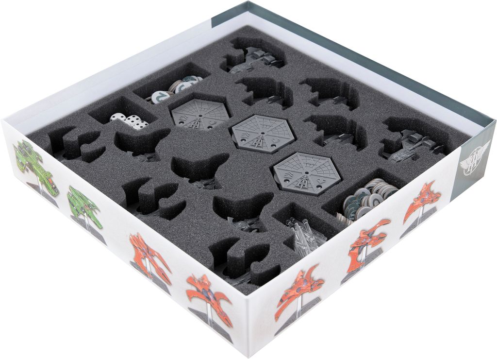 Feldherr Schaumstoff-Set für Aeronautica Imperialis: Wrath of Angels - Brettspielbox