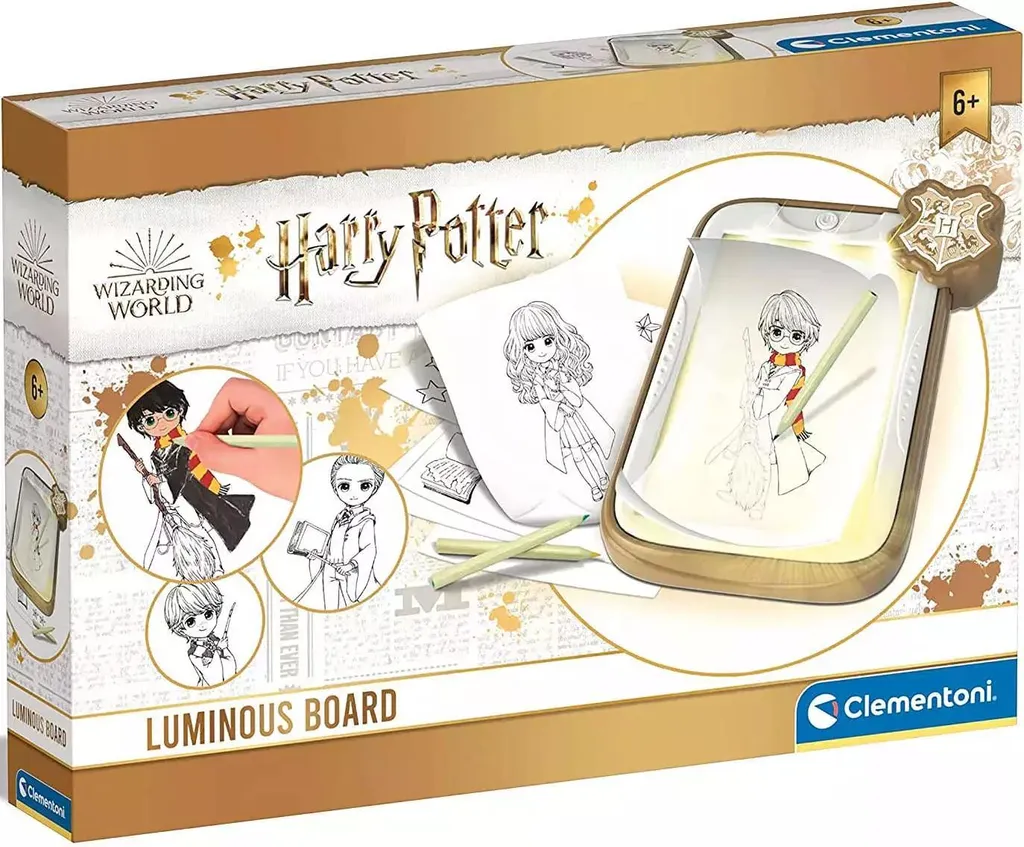 Tablette Lumineuse Harry Potter Clementoni pour Dessiner et Décalquer - 16
