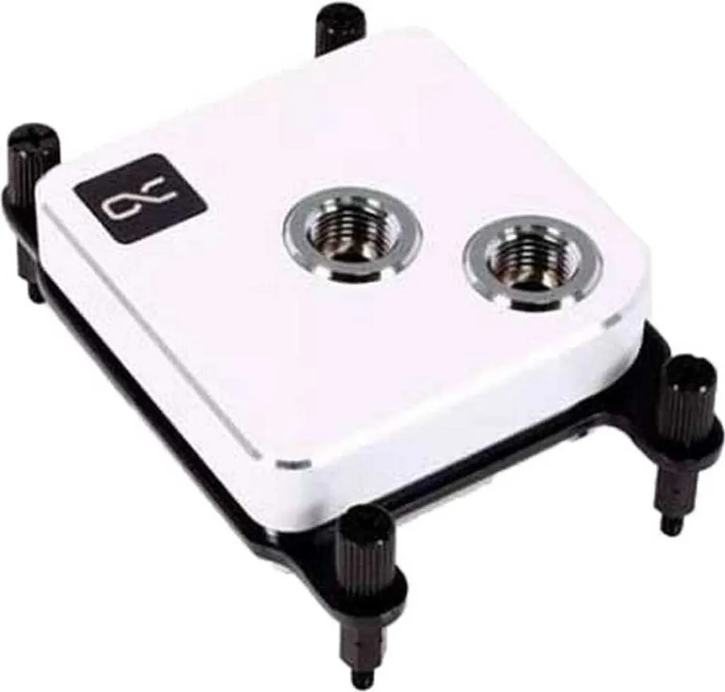 Refroidisseur CPU Blanc Alphacool Core 1 pour Gaming et Station Travail