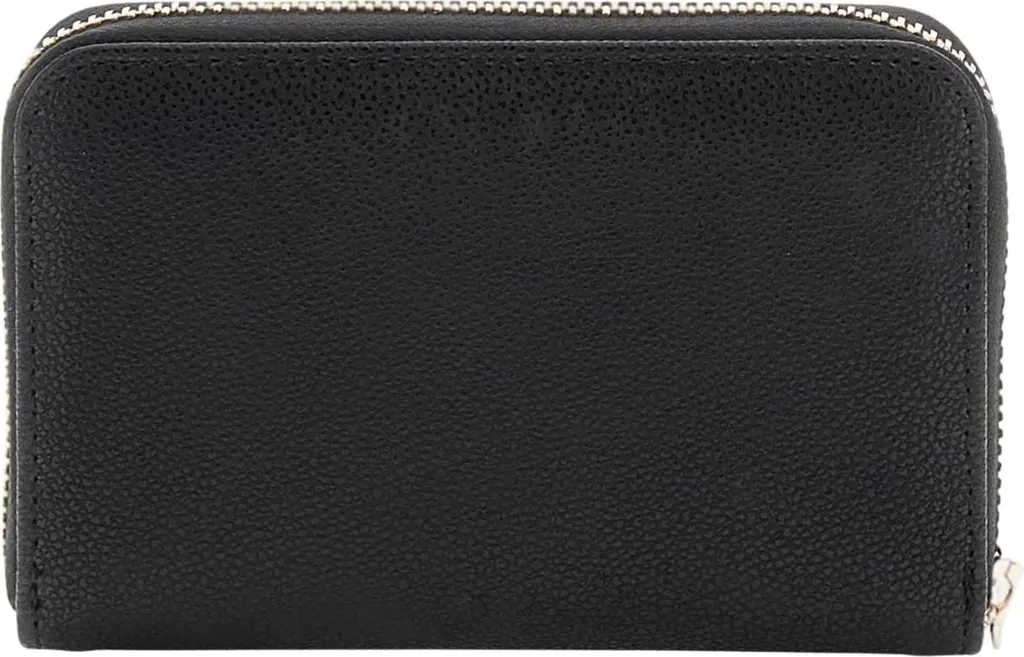 Portefeuille Guess Anadela Medium Zip Black : l'accessoire chic et compact