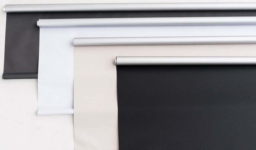 CLP Thermo Rollo mit Klemmfix Montage schwarz 105x150 cm Produktbild 