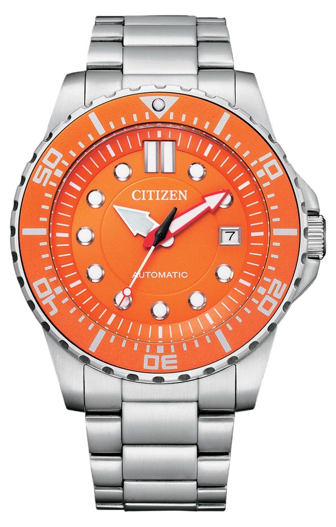 Citizen Automatic z zieloną tarczą, 43 mm, stal Zdjęcie produktu 