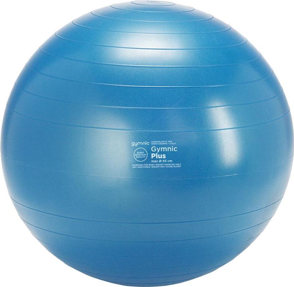 Gymnic Plus Ball Farbe: Blau Durchmesser Ø: 65 cm Produktbild 