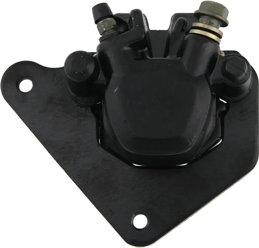 SUPERTEC Etrier de Frein Avant 2 Pistons Noir pour Scooter et Moto