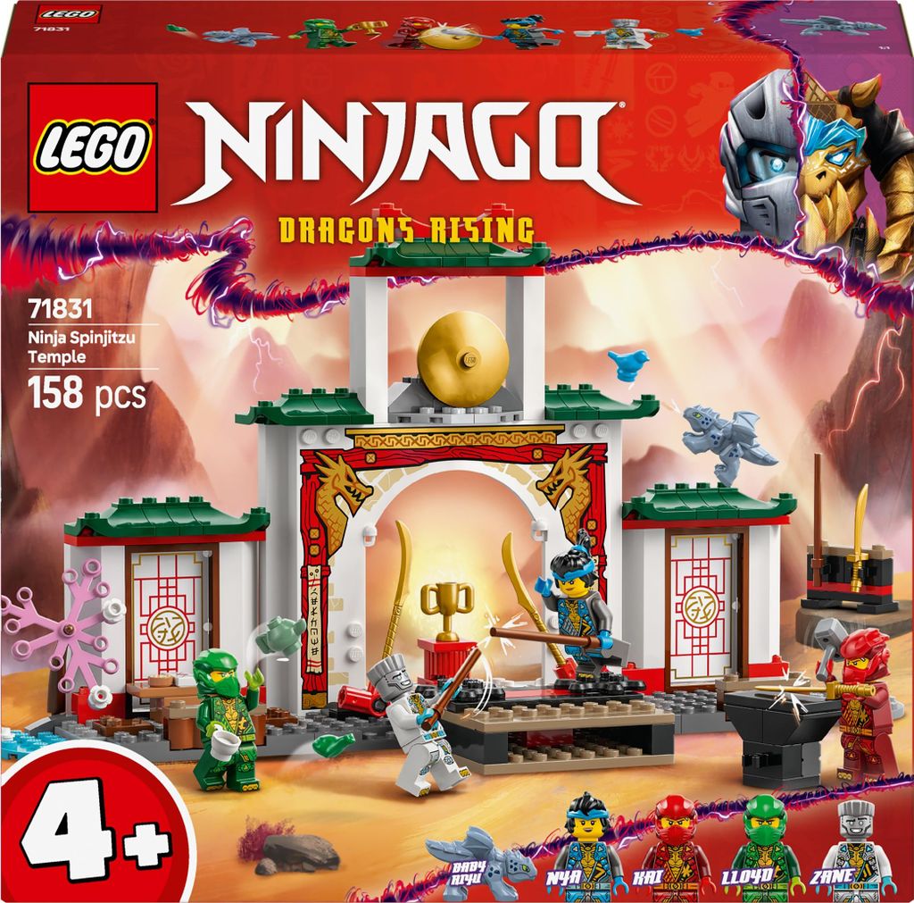LEGO NINJAGO Tempio dello Spinjitzu 71831 Set Costruzioni Immagine del prodotto 