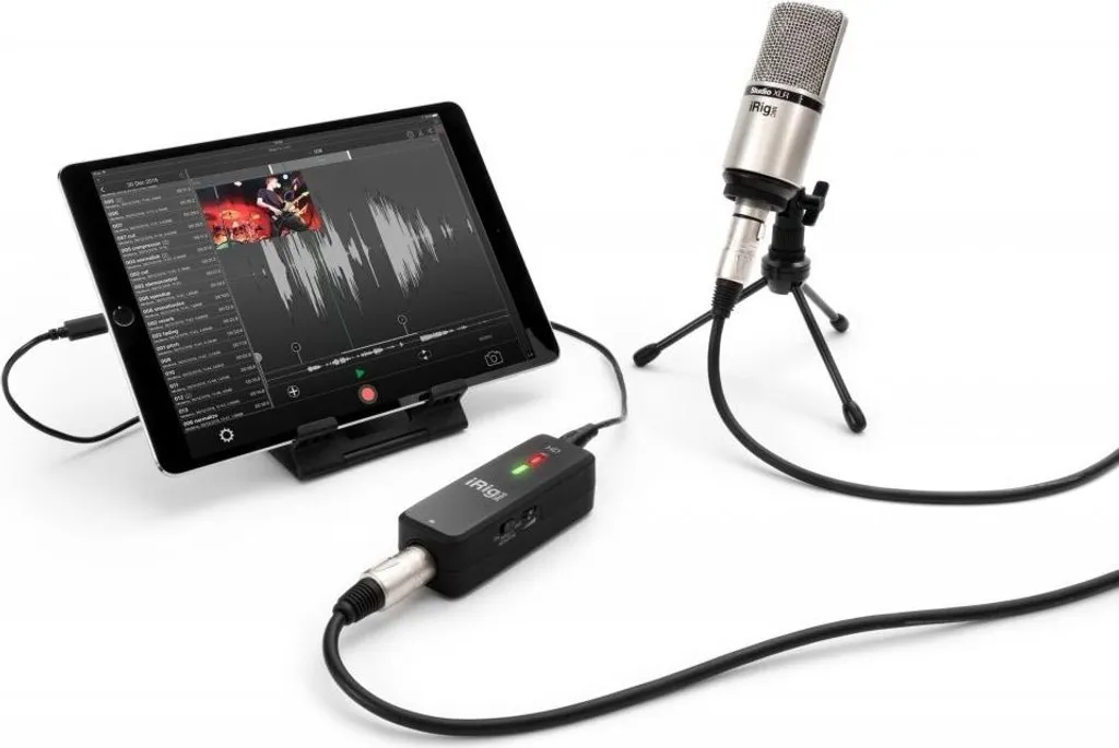 Interface iRig PRE HD IK Multimedia préampli micro XLR pour smartphone - 13
