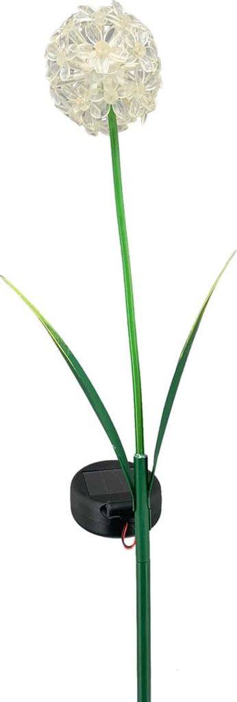 Solarstecker Allium 1 Blüte weiß