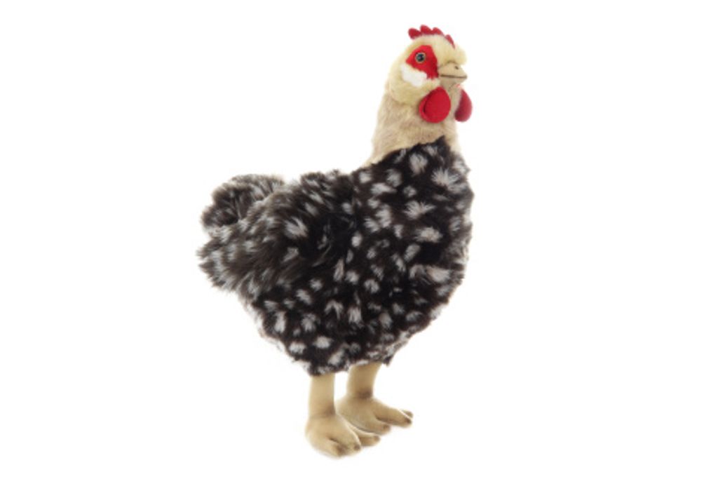 Pollo di peluche con uovo 35 cm Immagine del prodotto 