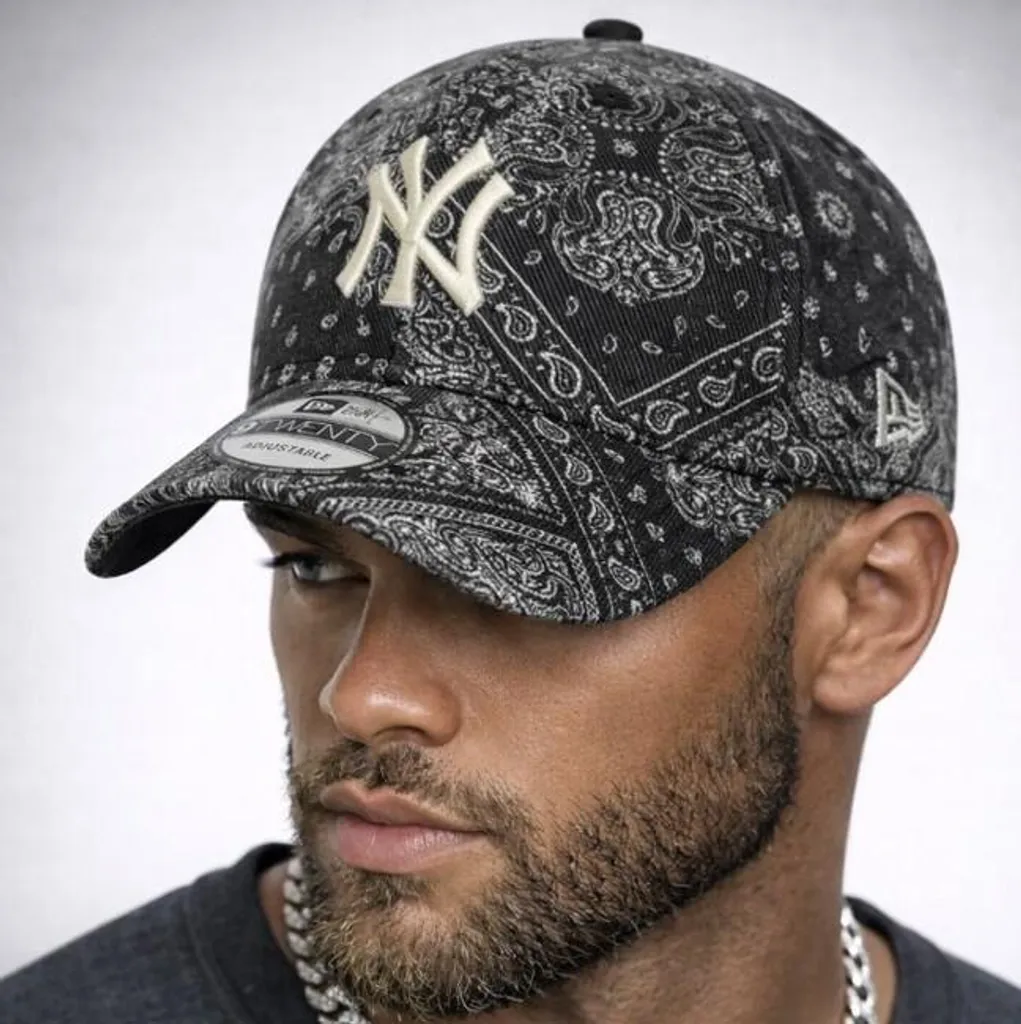 Casquette Lifestyle New Era 920 NY Yankees Noire pour Homme et Femme UNI