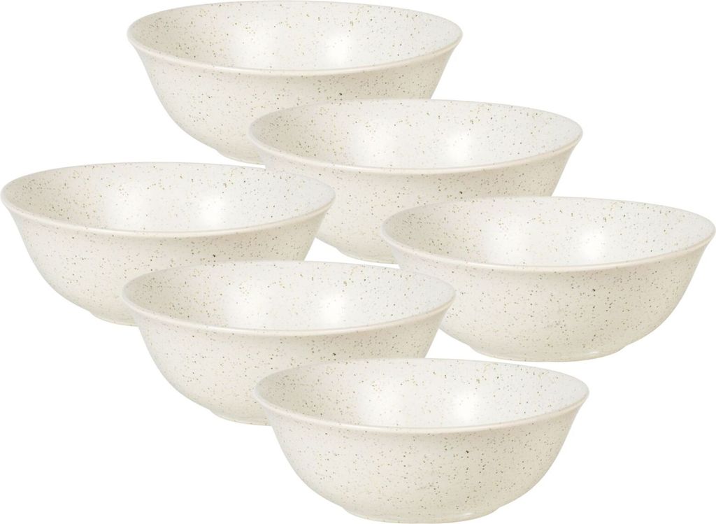Broste Copenhagen NORDIC VANILLA Buddha Schale 21cm Set6