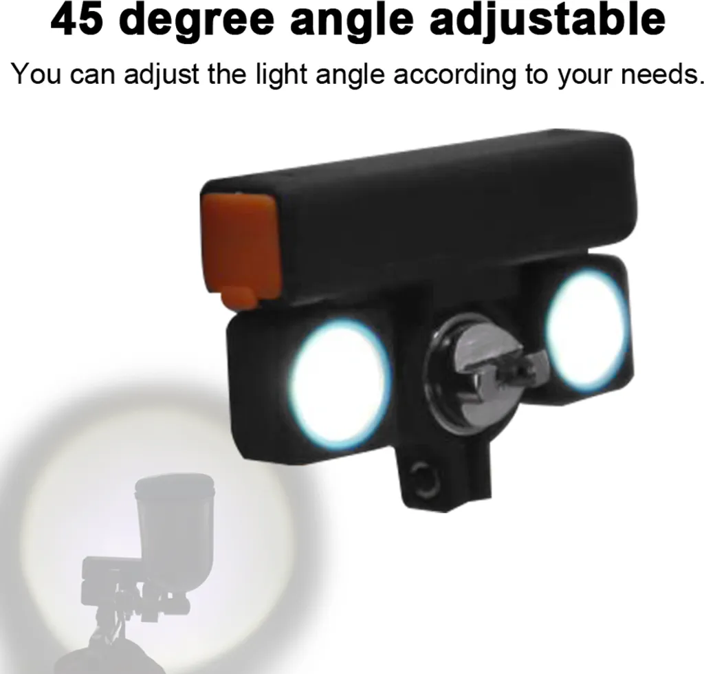 Lumière pour machine de pulvérisation rechargeable LED universelle