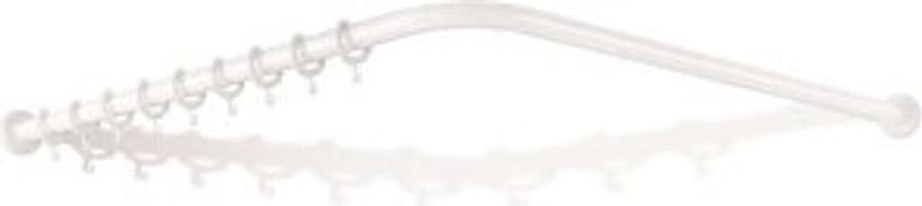 HEWI 801.34US110 95 Vorhangstange (USA) Serie 801