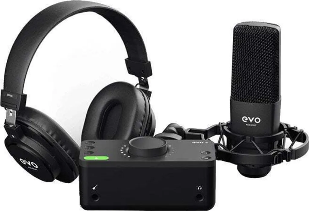 Audient EVO Start Recording Bundle Interface Audio et Micro de Studio - 2