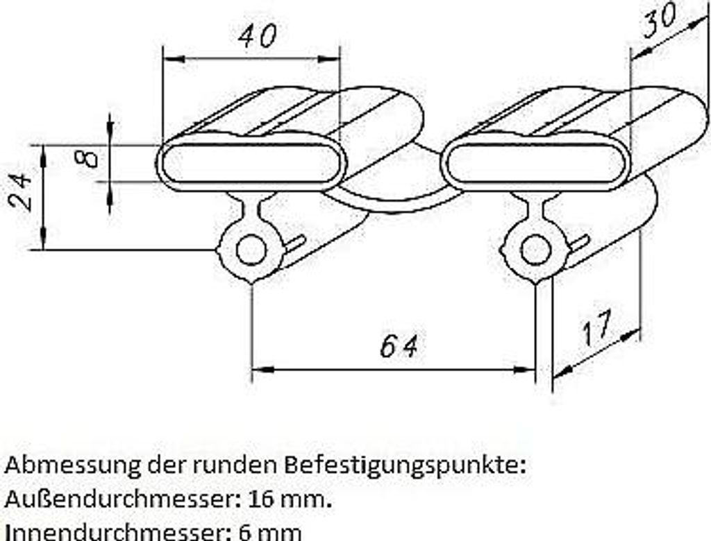 10x Kappen Bett Lattenrost Endkappen Halter Bettkappen Produktbild 