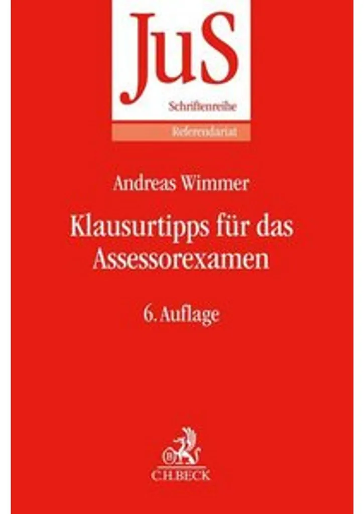 Klausurtipps Assessorexamen : Stratégies et Astuces Juridiques Précises