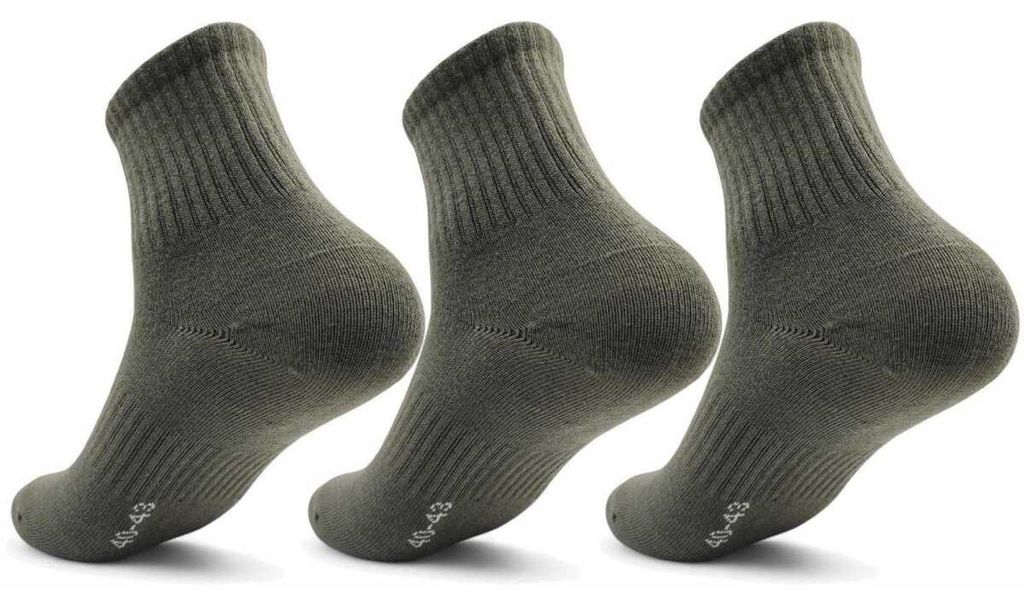 3 Paar Herren Quarter Socken halbhoch mit Belüftung Sport Produktbild 