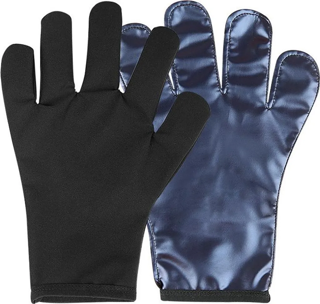 INF Guanti Sauna Rivestimento Sudore, Protezione Mani Esercizio, 1 Paio Blu