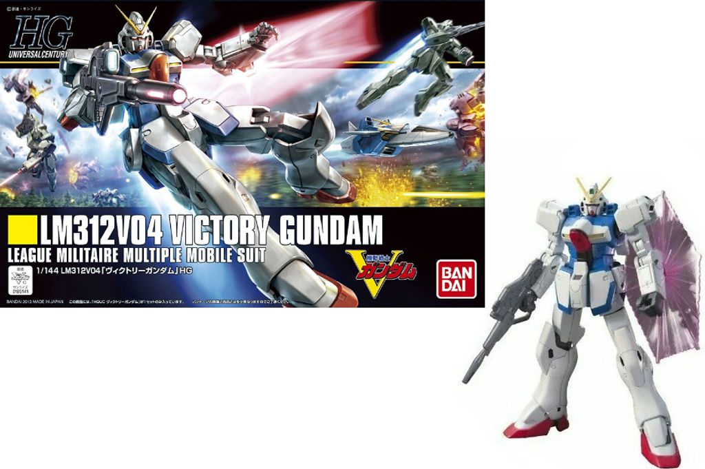 Modell figurki GUNDAM HGUC 1/144 - LM312V04 Victory Gundam